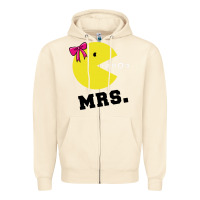 Sandshell Mrs Pacman Zipper Hoodie - linhVisuals