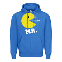 True Royal Mr Pacman Zipper Hoodie - linhVisuals