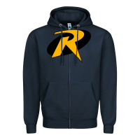Navy Robin Zipper Hoodie - linhVisuals
