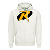 Oatmeal Heather Robin Zipper Hoodie - linhVisuals