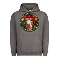 Pigment Tornado Longhorn Cow Christmas Urban Hoodie - RanaPortraitStore