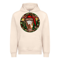 Sandshell Longhorn Cow Christmas Urban Hoodie - RanaPortraitStore