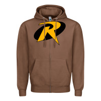 Chestnut Robin Zipper Hoodie - linhVisuals