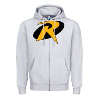 Heather Grey Robin Zipper Hoodie - linhVisuals