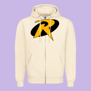 Robin Zipper Hoodie Designed By Linhvisuals