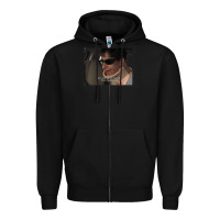 Black tony soprano some pulp 72124220 Zipper Hoodie - linhVisuals