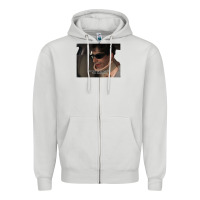 Dove Grey tony soprano some pulp 72124220 Zipper Hoodie - linhVisuals