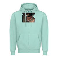 Seafoam tony soprano some pulp 72124220 Zipper Hoodie - linhVisuals
