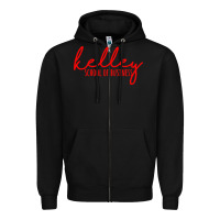 Black kelley school of business Zipper Hoodie - linhVisuals