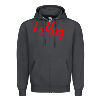 Smoke kelley school of business Zipper Hoodie - linhVisuals