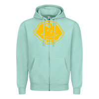 Seafoam lemonhead vintage Zipper Hoodie - linhVisuals