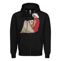 Black KENNY CHESNEY Zipper Hoodie - linhVisuals