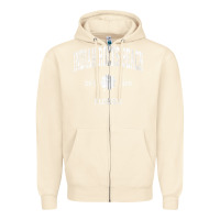 Sandshell indian rocks beach florida vintage shamrock sports zip hoodie Zipper Hoodie - linhVisuals