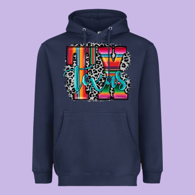 Tx Texas Heavyweight Hoodie Designed By Jahusdesignshop