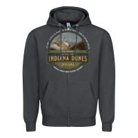 Smoke indiana dunes national park lake michigan beach trails t shirt Zipper Hoodie - linhVisuals