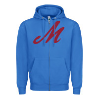 True Royal Muhlenberg College Zipper Hoodie - linhVisuals