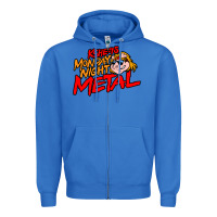 True Royal MONDAY NIGHT METAL Zipper Hoodie - linhVisuals
