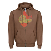 Chestnut VINTAGE CHICAGO Zipper Hoodie - linhVisuals
