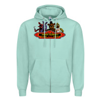 Seafoam FREDDY FAZBEAR'S Zipper Hoodie - linhVisuals