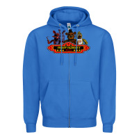 True Royal FREDDY FAZBEAR'S Zipper Hoodie - linhVisuals