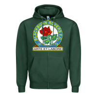 Sports Green blackburn-fc Zipper Hoodie - linhVisuals