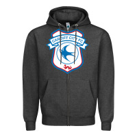 Charcoal Heather cardiff-city-fc Zipper Hoodie - linhVisuals