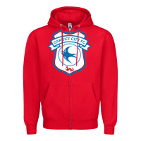 Red cardiff-city-fc Zipper Hoodie - linhVisuals