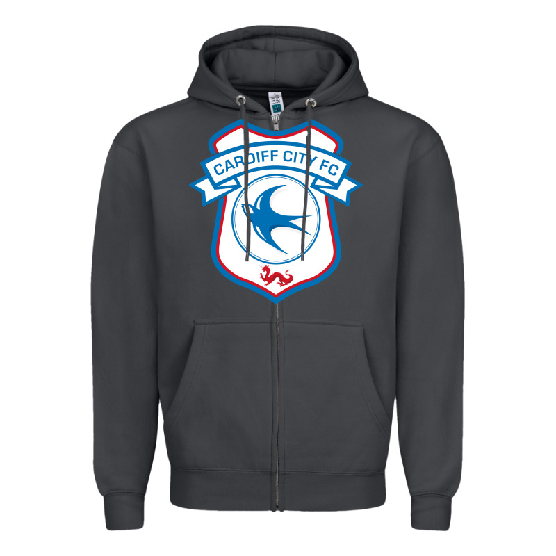 Cardiff-city-fc Zipper Hoodie by linhVisuals | Teevron