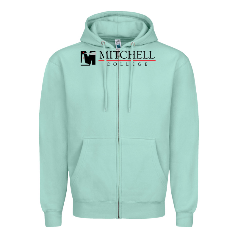 Mitchell College Zipper Hoodie by linhVisuals | Teevron