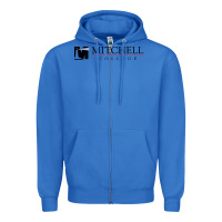 True Royal Mitchell College Zipper Hoodie - linhVisuals