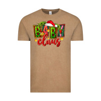 Vintage Coffee christmas baby claus Vintage Tee - FaDigitalArtStudio