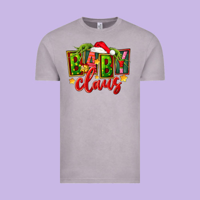 Christmas Baby Claus Vintage Tee Designed By Fadigitalartstudio