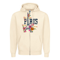 Sandshell PARIS Zipper Hoodie - linhVisuals