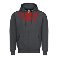 Smoke cannibal music Zipper Hoodie - linhVisuals