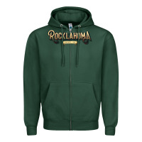 Sports Green 2022#ROCKLAHOMA Zipper Hoodie - linhVisuals