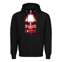 Black forest-fc Zipper Hoodie - linhVisuals