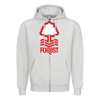 Dove Grey forest-fc Zipper Hoodie - linhVisuals