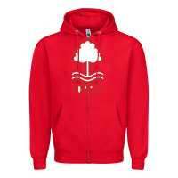 Red forest-fc Zipper Hoodie - linhVisuals