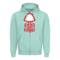Seafoam forest-fc Zipper Hoodie - linhVisuals