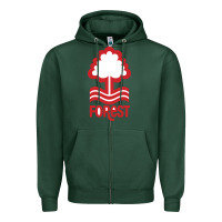 Sports Green forest-fc Zipper Hoodie - linhVisuals