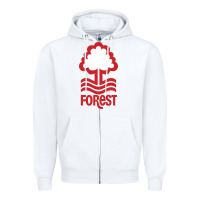White forest-fc Zipper Hoodie - linhVisuals