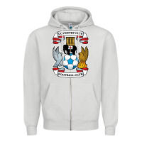 Dove Grey coventry-city-fc Zipper Hoodie - linhVisuals