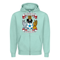 Seafoam coventry-city-fc Zipper Hoodie - linhVisuals