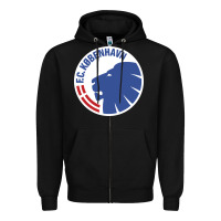 Black fc-københavn Zipper Hoodie - linhVisuals