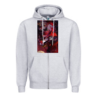 Heather Grey hazbin, hazbin hotel alastor, jeby,angel dust, demon Zipper Hoodie - linhVisuals