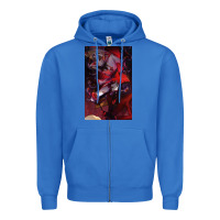True Royal hazbin, hazbin hotel alastor, jeby,angel dust, demon Zipper Hoodie - linhVisuals