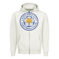 Oatmeal Heather leicester-city-fc Zipper Hoodie - linhVisuals