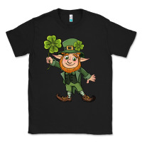 Black St. Patrick's day elf Classic Tee - CowGirlArtShop