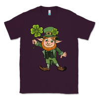 Plum St. Patrick's day elf Classic Tee - CowGirlArtShop