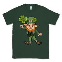 Sports Green St. Patrick's day elf Classic Tee - CowGirlArtShop
